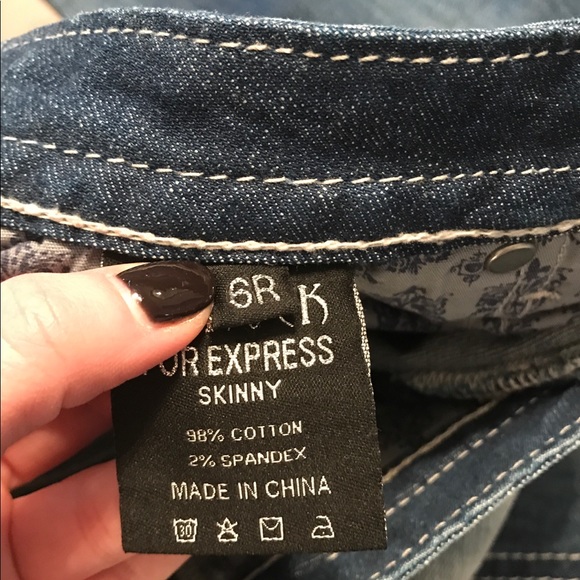 Rerock for Express Skinny Jeans - Picture 3 of 4